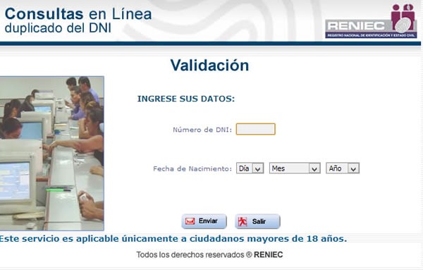 Cómo solicitar un duplicado de mi DNI por Internet
