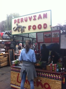 Limeña se encuentra en Camden Market de lunes a viernes de 10.00 am a 6 pm.   