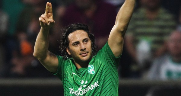 Así lucía Pizarro en su primera temporada con el Werder Bremen