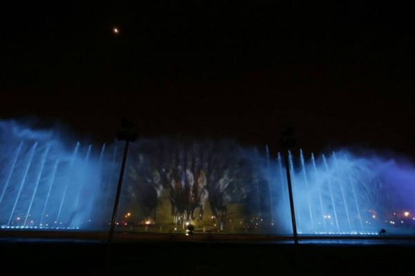 Diversas estampas y espectáculos musicales serán presentados en la pantalla de agua del circuito mágico