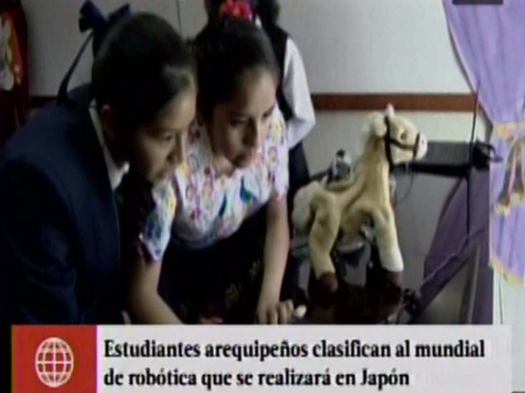 Las estudiantes arequipeñas necesitan reunir fondos para poder viajar al Robocup 2017 en Japón